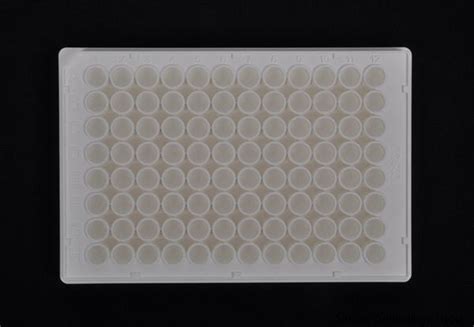 96 Well Costar Round Opaque Bottom White Polystyrene Microplate