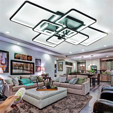 Modern Led Ceiling Lights For Living Room 138W Modern Ceiling Lamps