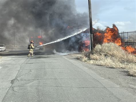 Emergency Crews Respond To Fuel Leak Near Fremont Street In Fernley