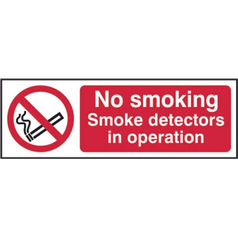 Centurion Europe No Smoking Smoke Detectors Inoperation Sav 300 X