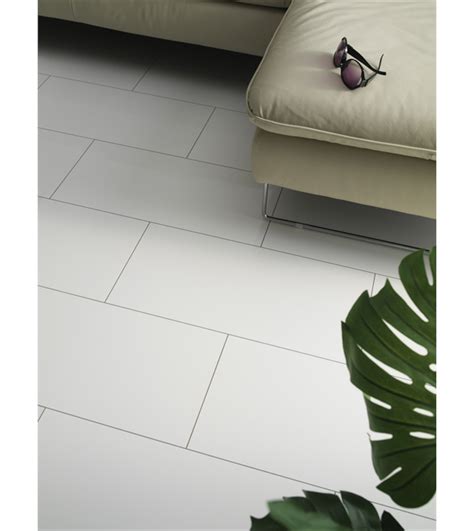 High Gloss White Laminate Flooring