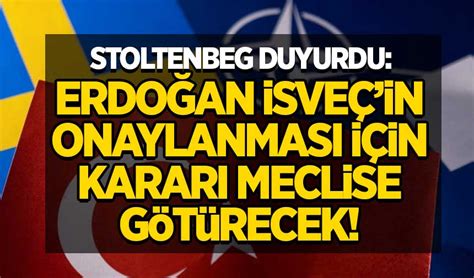 NATO dan üçlü zirve sonrası açıklama Erdoğan meclise sunacak