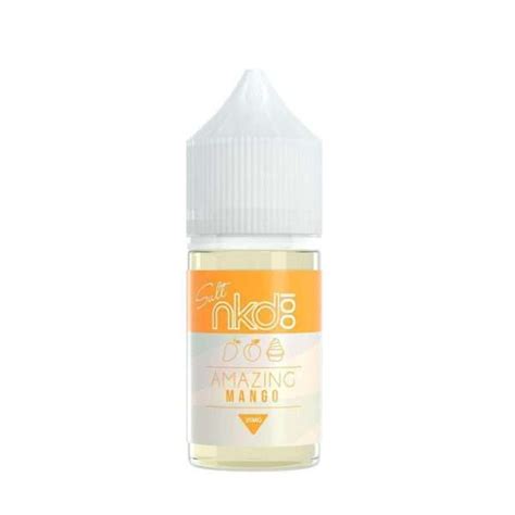 Liquido Naked Salt Amazing Mango Ml Sampa Vapor