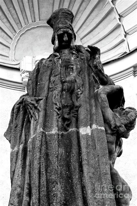 Prague Statue Of Judah Loew Ben Bezalel Photograph By John Rizzuto Pixels