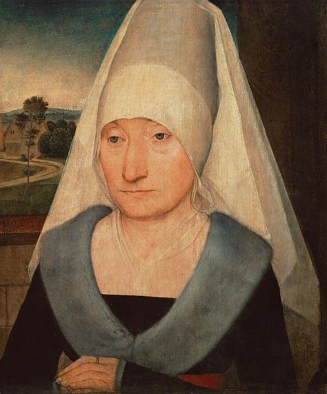 Portrait Of An Old Woman Hans Memling