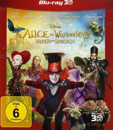 Alice Im Wunderland Hinter Den Spiegeln 8717418487010 Disney Blu