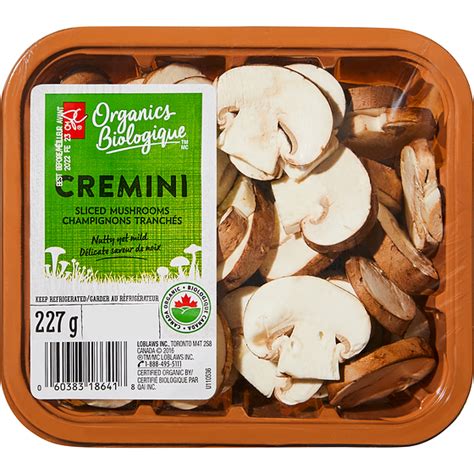 Sliced Mushrooms Package