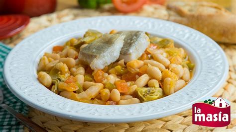 Bacalao Con Alubias YouTube