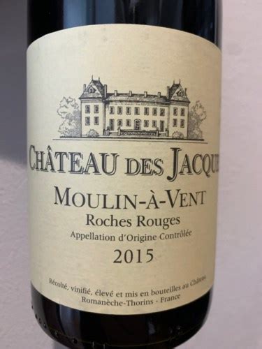 Louis Jadot Ch Teau Des Jacques Moulin A Vent Roches Rouges Vivino Brasil