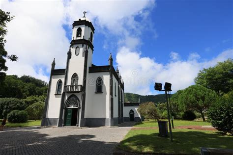 The Church Of Sao Nicolau In Sete Cidades Sao Miguel Island Azores