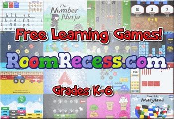 Free Educational Computer Games for Kids & Elementary Students | RoomRecess.com