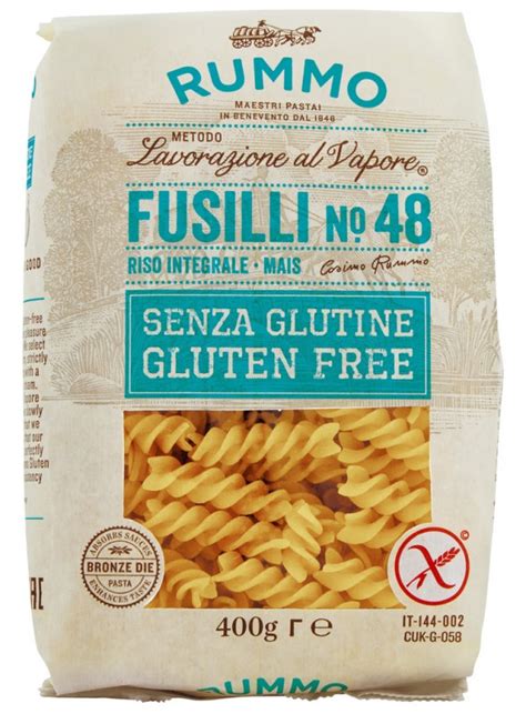 Fusilli Glutenfrei Glutenfreie Nudeln Rummo G Packung