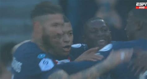 Psg Vs Auxerre Mbapp Anot Gol Para El Cuadro Parisino Con