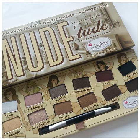 Avis Palette Nude Tude Thebalm Maquillage