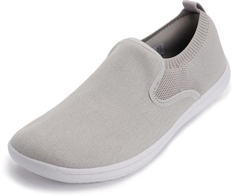 Snapklik Fashion Mens Wide Toe Box Barefoot Sneakers Slip On