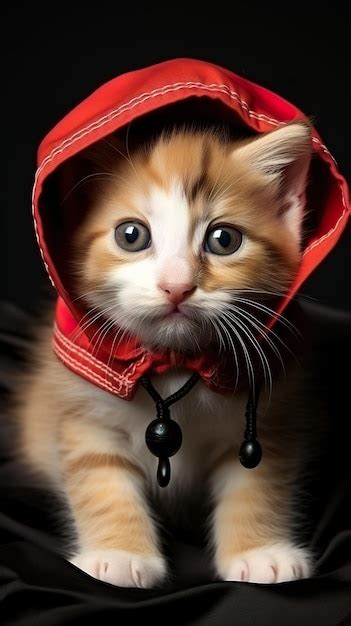 Premium Photo | Red kitten