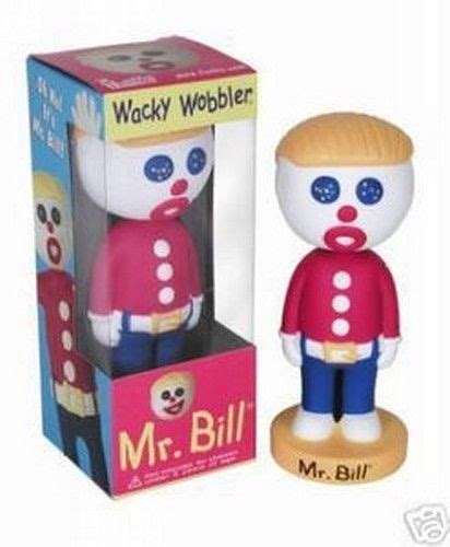 Mr Bill Funko Wacky Wobbler Bobblehead 2002 Saturday Night Live For