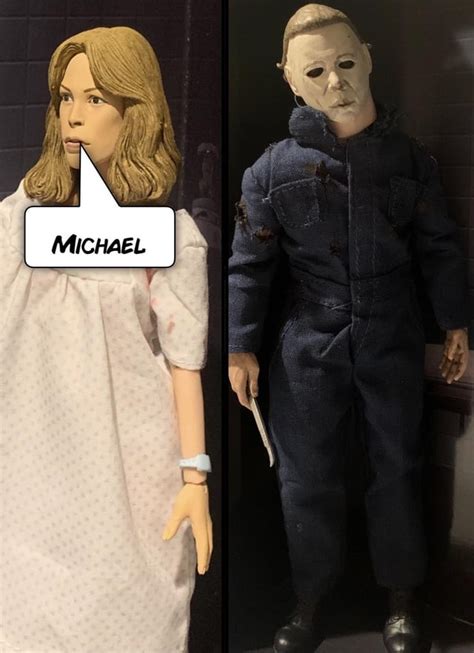 I Made A Comic Out Of The Halloween 2 Ending With My Figures 🎃 R