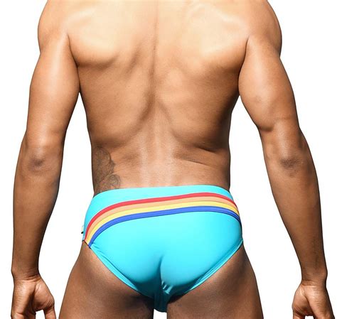 Andrew Christian Badeslip California Bikini Blau Sale