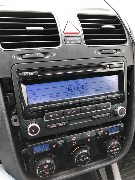 Radio Rcd Vw Passat B B Golf V Vi Caddy