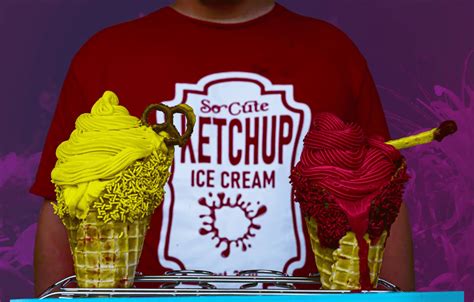 The Viral Sensation of Mustard and Ketchup Ice Cream | Brand Vision