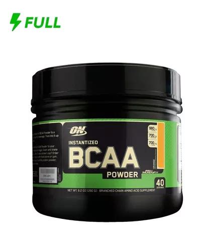 Suplemento en polvo Optimum Nutrition BCAA Powder aminoácidos minerales