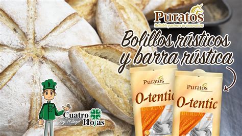 Pan Rustico Con O Tentic Durum Masa Madre De Puratos Youtube