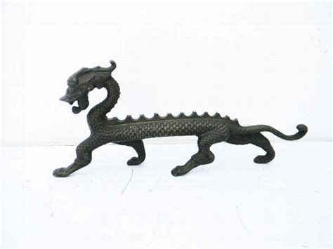 Antique Chinese Bronze Of The Dragon Victorian And Fantastic