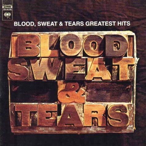 Blood, Sweat & Tears – Blood, Sweat & Tears Greatest Hits album art - Fonts In Use