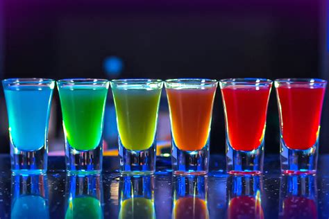 Rainbow Shots Cocktail Recipes On Dr Cork