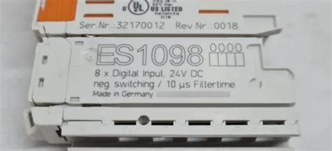 Es Terminal Ethercat Salida Digital De Canales V Cc A