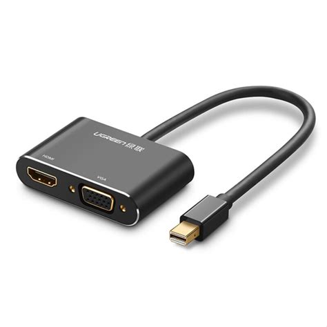 Ugreen Mini Displayport To Vga K Hdmi D N T R C Adapt R Siyah