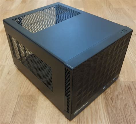 Silverstone Sugo Sst Sg B Cube Mini Itx Case Arctic P Silent Low