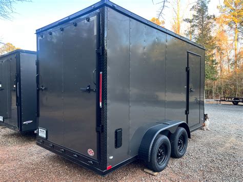 Macon Custom Trailers And Golf Carts Elite Ft X Ft Tandem Enclosed