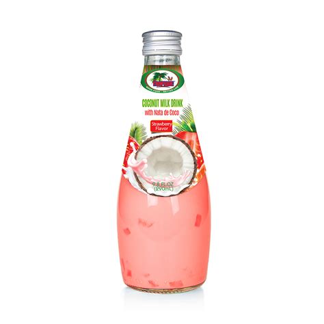 Ba Tropique Coconut Milk With Nata De Coco Strawberry Oz