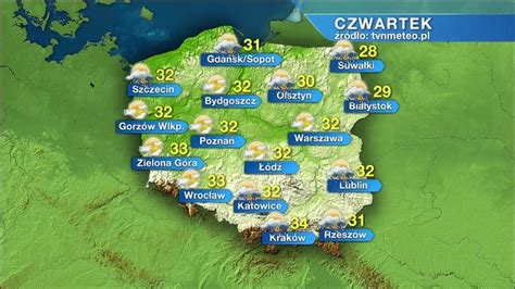 Prognoza pogody na 29 sierpnia WIDEO Jaka będzie pogoda w weekend