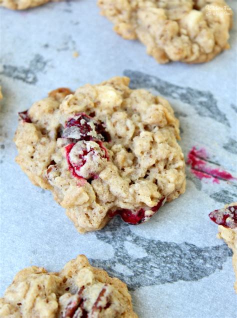 White Chocolate Oatmeal Cranberry Cookies Kitchen Fun With My 3 Sons