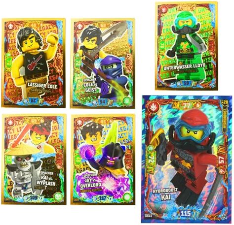 Lego Ninjago Karten Trading Cards Serie 7 Geheimnis Der Tiefe 2022