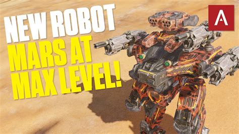 New Mars Robot With Legendary Pilot War Robots Gameplay Live Youtube