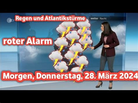 Wetter In Deutschland Von Starkem Regen Betroffene Gebiete Morgen