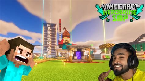 I Secretly Went To HEROBRINE Smp - YouTube
