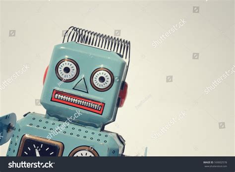 Vintage Tin Toy Robot Stock Photo 169002578 | Shutterstock