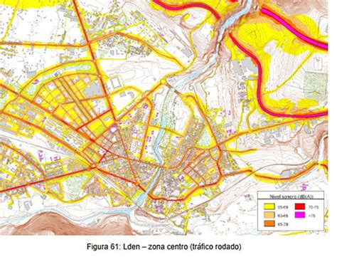 Aprobado el mapa estratégico de ruido en Ponferrada Así afecta a las