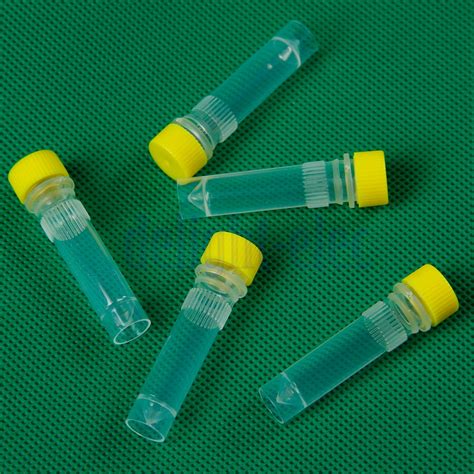 5x Lightweight Plastic 15ml 5ml10ml Test Tube Vial Container Self