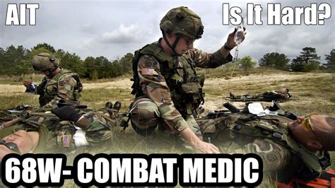 68w Army Combat Medic Ait Day In The Life Is It Hard Youtube