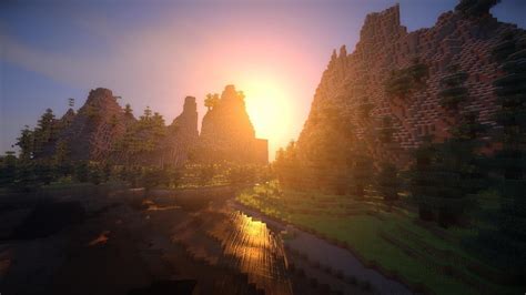 Desktop HD Minecraft Shaders Wallpapers - Wallpaper Cave