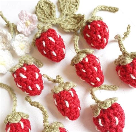 Zuckers E Kleine H Kel Erdbeeren Sweet And Tiny Crochet