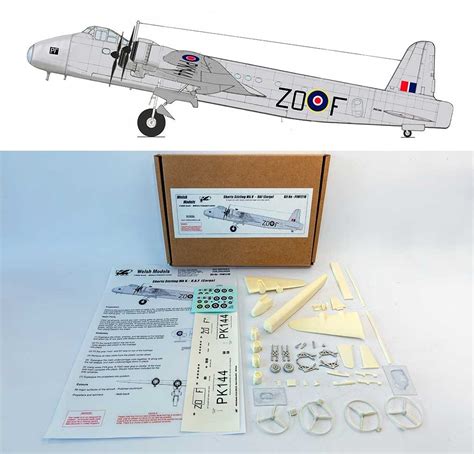 RAF Stirling Cargo Released AeroScale