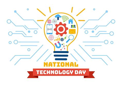 National Technology Day Vector Illustration On 11 May With Creative