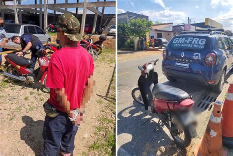 Motoneta placa de moto de 200 cilindradas é apreendida após